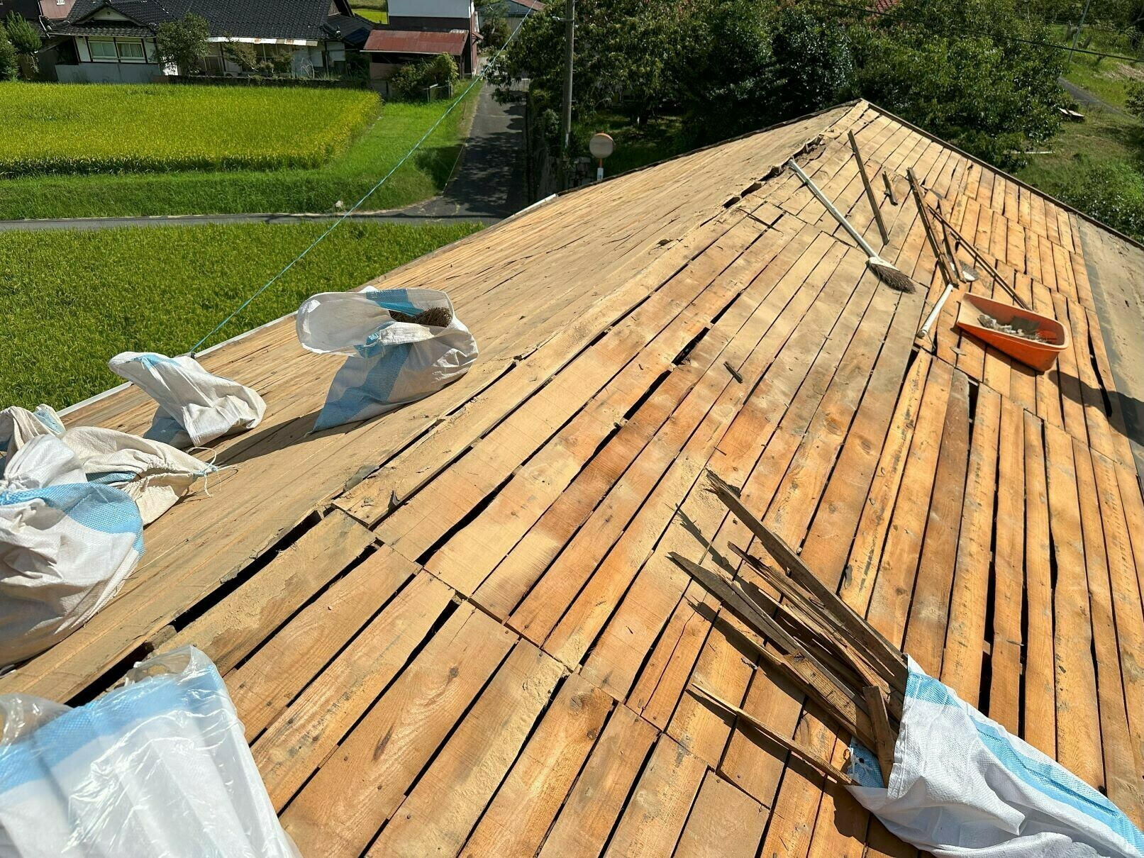 屋根リフォーム　瓦屋根　石州瓦